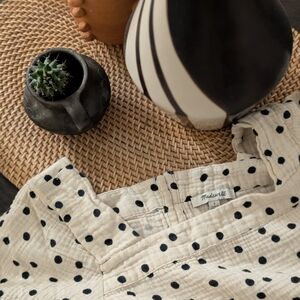Polka Dot Madewell Top